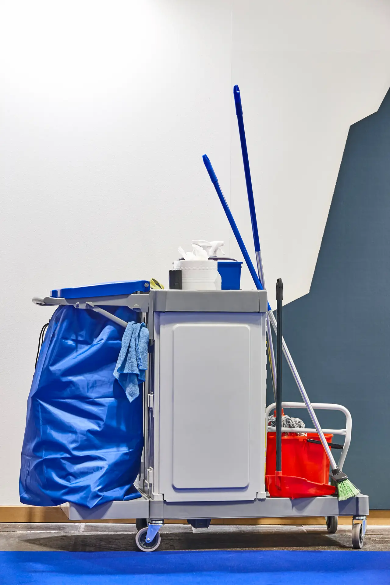 professional cleaning trolley set with tools and u 2025 01 27 21 20 43 utc scaled